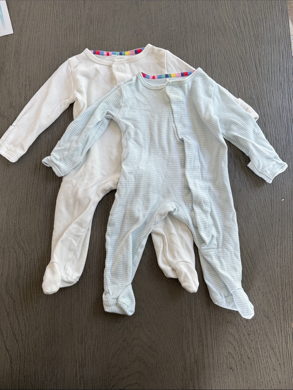 Magnetic Me 0-3 Month Onesies / Footies Set of 2